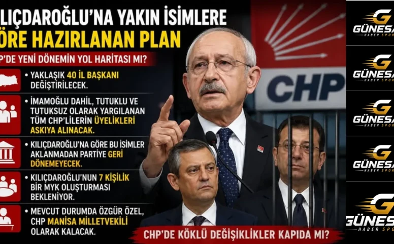 SON DAKİKA | CHP’DE YENİ YOL HARİTASI İDDİASI: 40 İL BAŞKANI DEĞİŞEBİLİR